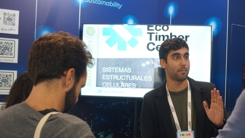 Introducing LIFE EcoTimberCell at SmartCity Expo 2023