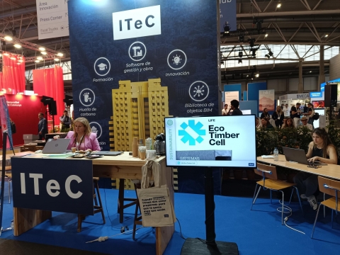 LIFE EcoTimberCell presente en Construmat 2024